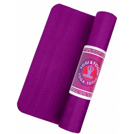 Yogamatte Yogi & Yogini lila - 1250 gr 63×185×0.5 cm