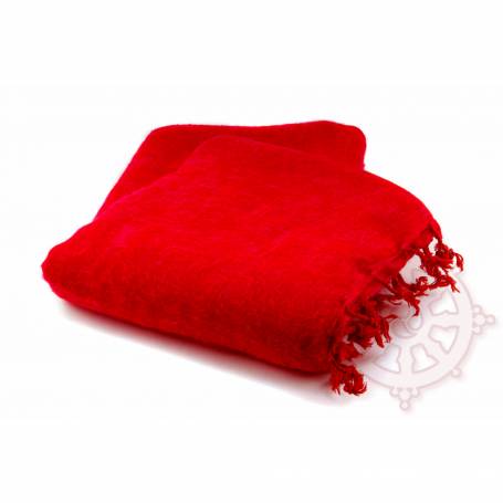 Meditation shawl Red for summer