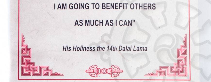 Papelería - Lokta Lamali Rollos - Citas del Dalai Lama, 2019