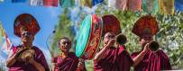 Buddhist centers musical instruments