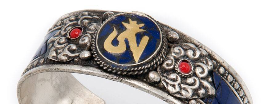 Juwelen Armbanden dames - heren Himalaya natuur goud zilver stenen, 2019